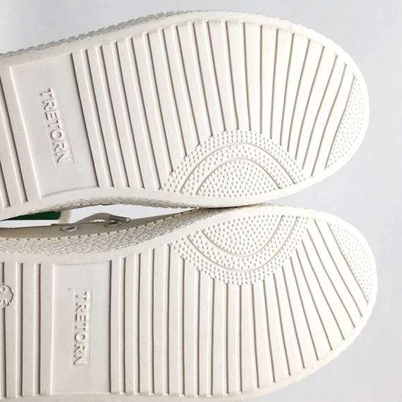 NWT Tretorn Women's Nylite Plus White Vintage Style Leather Lace-up Sneaker 8.5M - Picture 9 of 16